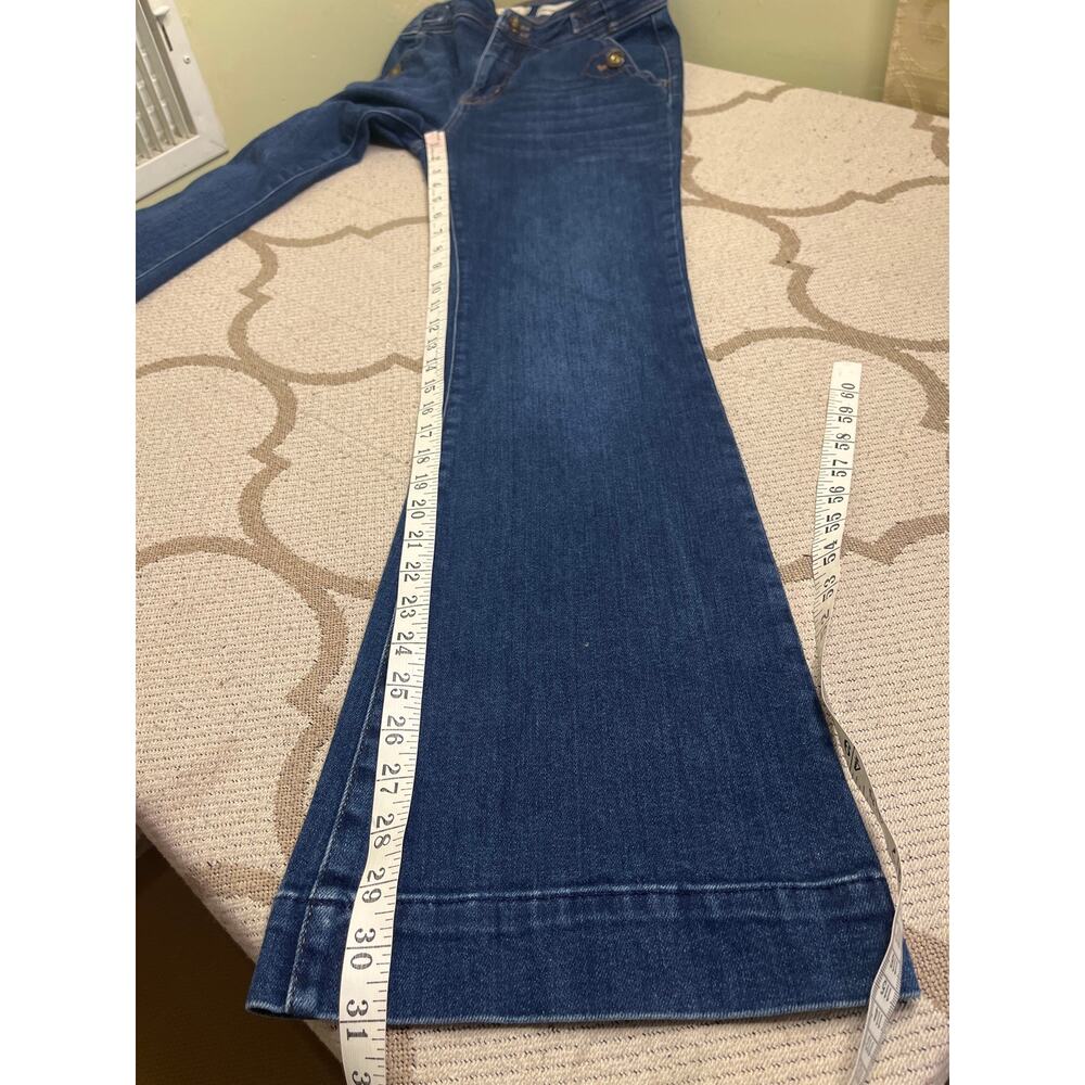 Anthropologie Pilcro and the Letterpress High Rise Trouser Bootcut jeans,size 28 - Picture 10 of 16